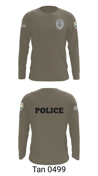 Long Sleeve Performance Shirt, , Police, Teamtime, Team time, sublimation, custom sports apparel, team uniforms, spirit wear, spiritwear, sports uniforms, custom shirts, team store, custom team store, fundraiser sports, apparel fundraiser