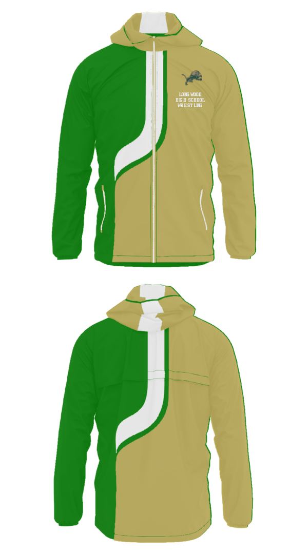 Windbreaker, Longwood High School Wrestling, Wrestling, Teamtime, Team time, sublimation, custom sports apparel, team uniforms, spirit wear, spiritwear, sports uniforms, custom shirts, team store, custom team store, fundraiser sports, apparel fundraiser