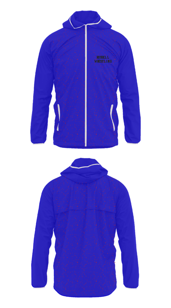 Windbreaker, RUSSELL WRESTLING, Wrestling, Teamtime, Team time, sublimation, custom sports apparel, team uniforms, spirit wear, spiritwear, sports uniforms, custom shirts, team store, custom team store, fundraiser sports, apparel fundraiser