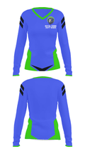 ROYAL SHINE SOFT WASH 37943638 Women's Long Sleeve V-neck Shirt - 27