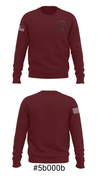 Crew Neck Sweatshirt, North Crawford Elementary School, Spirit Store, Teamtime, Team time, sublimation, custom sports apparel, team uniforms, spirit wear, spiritwear, sports uniforms, custom shirts, team store, custom team store, fundraiser sports, apparel fundraiser