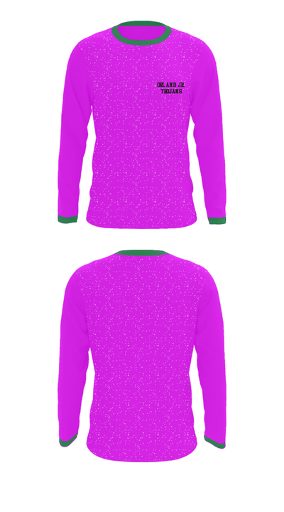 Orland Jr. Trojans 70429402 Long Sleeve Performance Shirt - 34