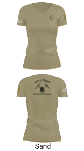 Women's Short Sleeve Vneck Shirt, , Police, Teamtime, Team time, sublimation, custom sports apparel, team uniforms, spirit wear, spiritwear, sports uniforms, custom shirts, team store, custom team store, fundraiser sports, apparel fundraiser