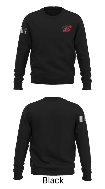 Bondurant Middle School Wrestling 17896823 Crew Neck Sweatshirt - 9