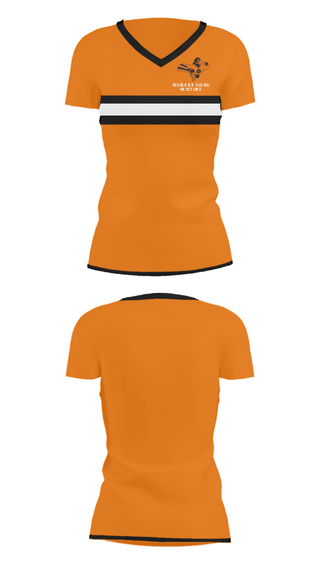 Women's Short Sleeve Vneck Shirt, Osseo High School Wrestling, Wrestling, Teamtime, Team time, sublimation, custom sports apparel, team uniforms, spirit wear, spiritwear, sports uniforms, custom shirts, team store, custom team store, fundraiser sports, apparel fundraiser