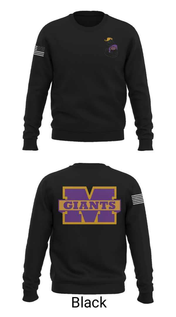 Crew Neck Sweatshirt, Marion High School Wrestling, Wrestling, Teamtime, Team time, sublimation, custom sports apparel, team uniforms, spirit wear, spiritwear, sports uniforms, custom shirts, team store, custom team store, fundraiser sports, apparel fundraiser