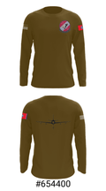 151st Air Refueling Squadron 9193987 Long Sleeve Performance Shirt - 3