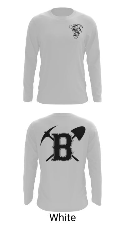 Bauxite Middle School Basketball 40408407 Long Sleeve Performance Shirt - 4