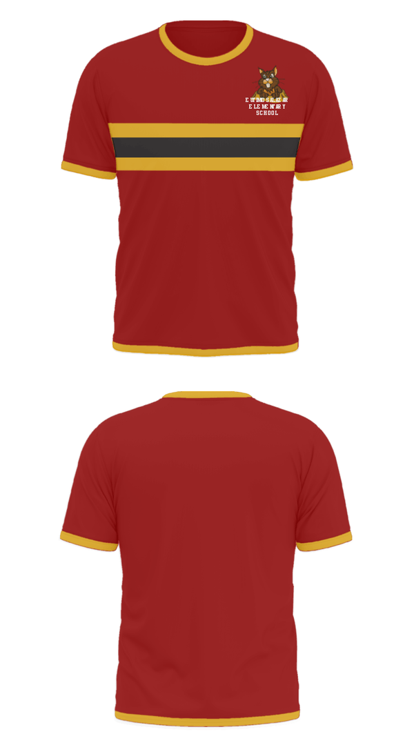 Short Sleeve Performance Shirt, Eutimio Salazar Elementary School, Spirit Store, Teamtime, Team time, sublimation, custom sports apparel, team uniforms, spirit wear, spiritwear, sports uniforms, custom shirts, team store, custom team store, fundraiser sports, apparel fundraiser