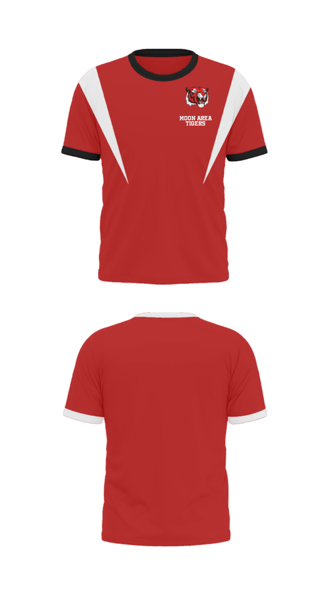 Short Sleeve Performance Shirt, Moon Area Tigers, Spirit Store, Teamtime, Team time, sublimation, custom sports apparel, team uniforms, spirit wear, spiritwear, sports uniforms, custom shirts, team store, custom team store, fundraiser sports, apparel fundraiser