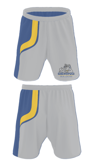 Athletic Shorts With Pockets, Gering High School Basketball, Women's Basketball, Teamtime, Team time, sublimation, custom sports apparel, team uniforms, spirit wear, spiritwear, sports uniforms, custom shirts, team store, custom team store, fundraiser sports, apparel fundraiser