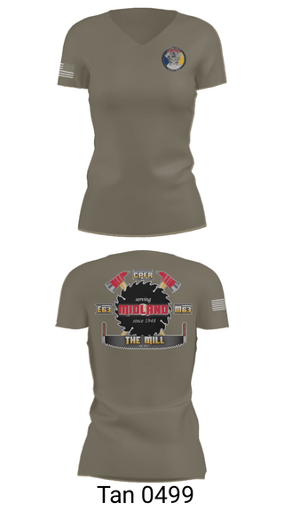 Women's Short Sleeve Vneck Shirt, Hazmat 63 C, Fire Department, Teamtime, Team time, sublimation, custom sports apparel, team uniforms, spirit wear, spiritwear, sports uniforms, custom shirts, team store, custom team store, fundraiser sports, apparel fundraiser