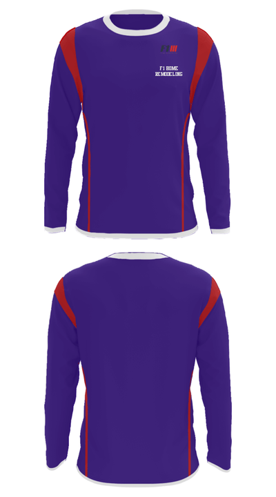 F1 Home Remodeling 33295350 Long Sleeve Performance Shirt - 29