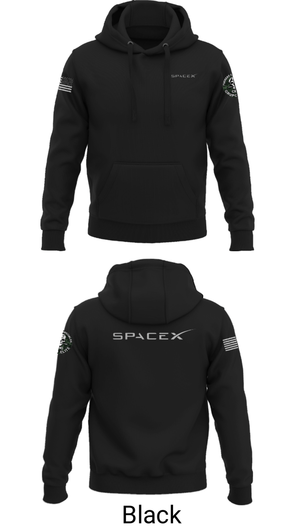 Hoodie, X FORCÉ ZX CJNG ELITE, Space Force, Teamtime, Team time, sublimation, custom sports apparel, team uniforms, spirit wear, spiritwear, sports uniforms, custom shirts, team store, custom team store, fundraiser sports, apparel fundraiser