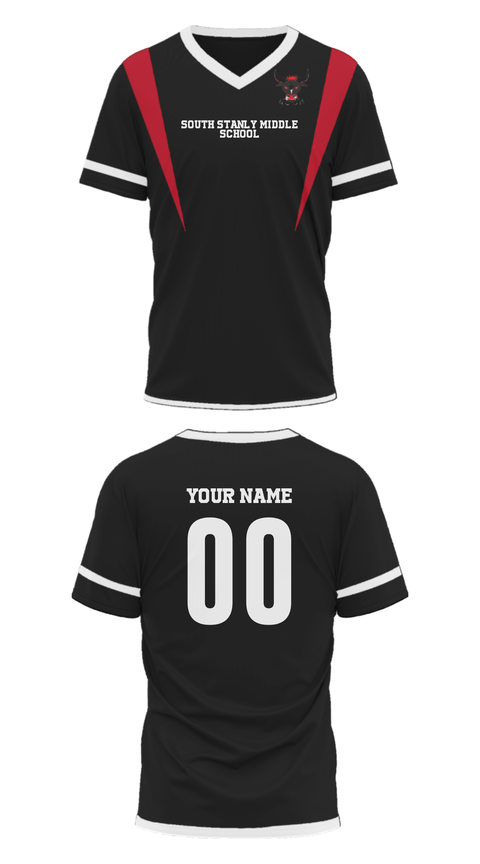 Mens Soccer Jersey, South Stanly Middle School, Spirit Store, Teamtime, Team time, sublimation, custom sports apparel, team uniforms, spirit wear, spiritwear, sports uniforms, custom shirts, team store, custom team store, fundraiser sports, apparel fundraiser