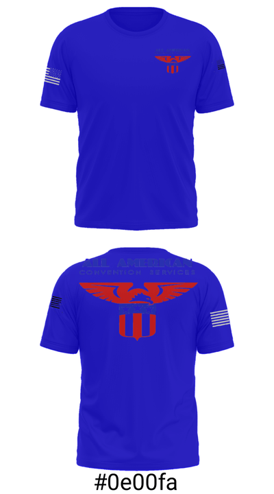 All American Convention Service 91940813 Short Sleeve Performance Shirt - 19
