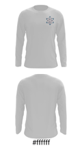 Poplar Springs High School Basketball 69485813 Long Sleeve Performance Shirt - 18
