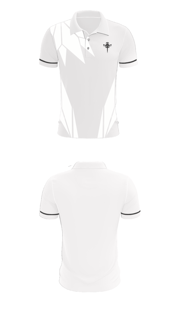 Short Sleeve Performance Polo, CONFLICTED RECORDS, , Teamtime, Team time, sublimation, custom sports apparel, team uniforms, spirit wear, spiritwear, sports uniforms, custom shirts, team store, custom team store, fundraiser sports, apparel fundraiser