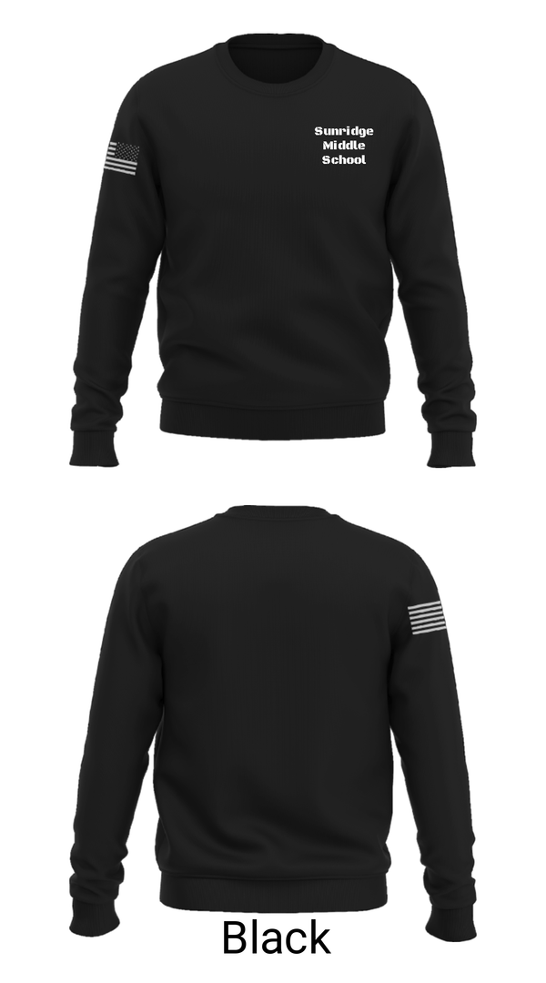 Crew Neck Sweatshirt, Sunridge Middle School, Spirit Store, Teamtime, Team time, sublimation, custom sports apparel, team uniforms, spirit wear, spiritwear, sports uniforms, custom shirts, team store, custom team store, fundraiser sports, apparel fundraiser