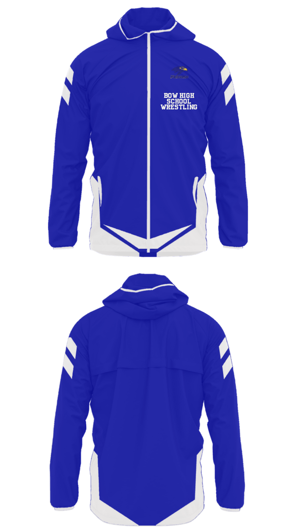 Windbreaker, Bow High School Wrestling, Wrestling, Teamtime, Team time, sublimation, custom sports apparel, team uniforms, spirit wear, spiritwear, sports uniforms, custom shirts, team store, custom team store, fundraiser sports, apparel fundraiser