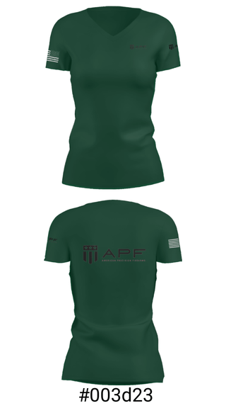 Women's Short Sleeve Vneck Shirt, APF, Army, Teamtime, Team time, sublimation, custom sports apparel, team uniforms, spirit wear, spiritwear, sports uniforms, custom shirts, team store, custom team store, fundraiser sports, apparel fundraiser