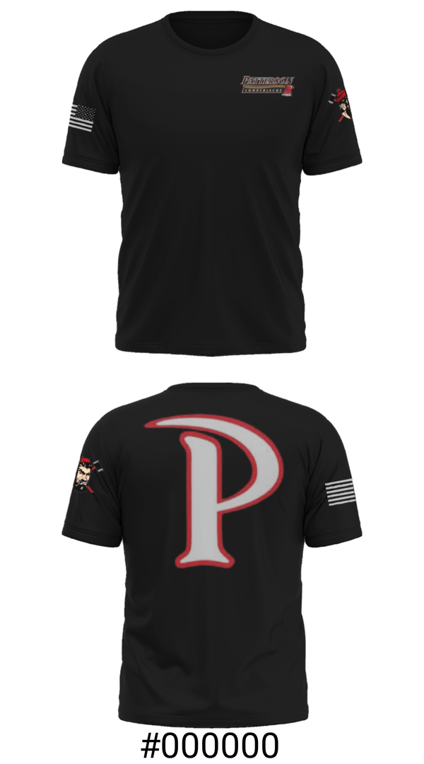 Short Sleeve Performance Shirt, Patterson, Men's Basketball, Teamtime, Team time, sublimation, custom sports apparel, team uniforms, spirit wear, spiritwear, sports uniforms, custom shirts, team store, custom team store, fundraiser sports, apparel fundraiser