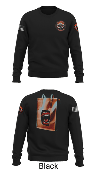 Crew Neck Sweatshirt, The A.Z. Bag Eaters, Football, Teamtime, Team time, sublimation, custom sports apparel, team uniforms, spirit wear, spiritwear, sports uniforms, custom shirts, team store, custom team store, fundraiser sports, apparel fundraiser