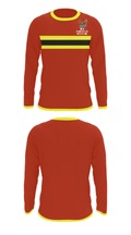 New Hampstead Wrestling 72223701 Long Sleeve Performance Shirt - 23