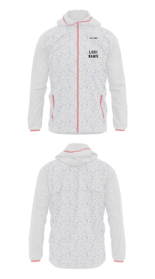 Windbreaker, Lodi Rams, Men's Basketball, Teamtime, Team time, sublimation, custom sports apparel, team uniforms, spirit wear, spiritwear, sports uniforms, custom shirts, team store, custom team store, fundraiser sports, apparel fundraiser