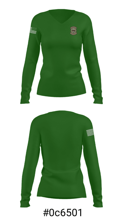 San Diego Special Operations Team 78674894 Women's Long Sleeve V-neck Shirt - 7