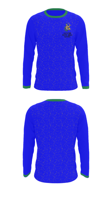 Long Sleeve Performance Shirt, Chestnut Grove Middle School, Spirit Store, Teamtime, Team time, sublimation, custom sports apparel, team uniforms, spirit wear, spiritwear, sports uniforms, custom shirts, team store, custom team store, fundraiser sports, apparel fundraiser