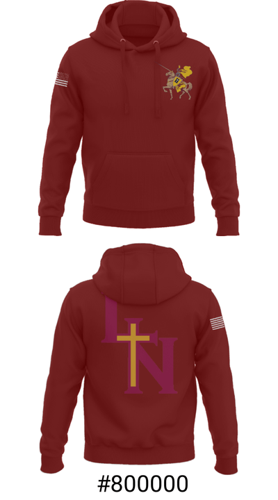 Lutheran North High School Basketball 54260670 Hoodie - 17