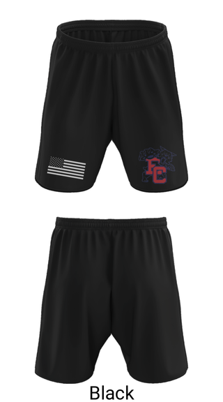Athletic Shorts With Pockets, Edmonson County Wildcats, Men's Basketball, Teamtime, Team time, sublimation, custom sports apparel, team uniforms, spirit wear, spiritwear, sports uniforms, custom shirts, team store, custom team store, fundraiser sports, apparel fundraiser