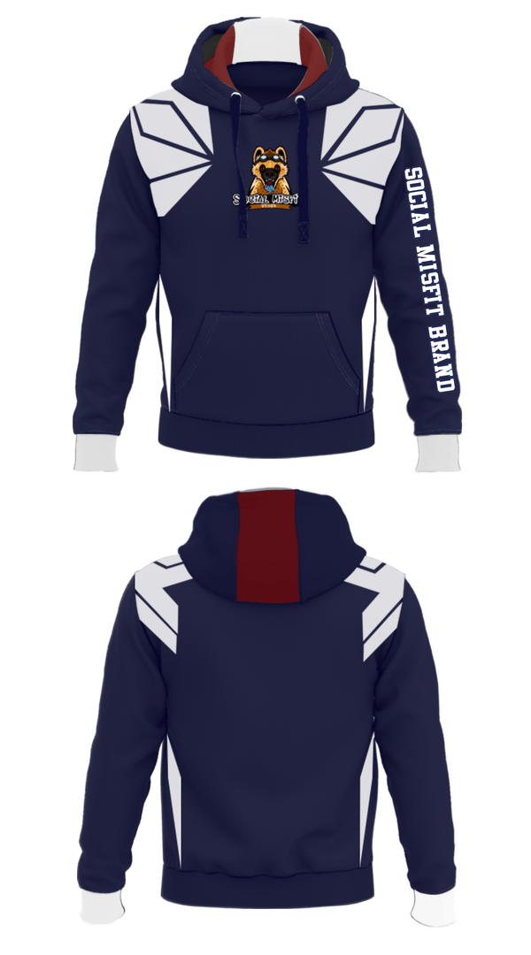 Hoodie, Social Misfit Brand, Spirit Store, Teamtime, Team time, sublimation, custom sports apparel, team uniforms, spirit wear, spiritwear, sports uniforms, custom shirts, team store, custom team store, fundraiser sports, apparel fundraiser