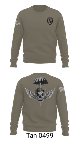 Crew Neck Sweatshirt, , Army, Teamtime, Team time, sublimation, custom sports apparel, team uniforms, spirit wear, spiritwear, sports uniforms, custom shirts, team store, custom team store, fundraiser sports, apparel fundraiser