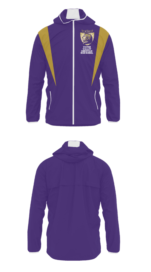 Windbreaker, Victor Valley Christian High School, Spirit Store, Teamtime, Team time, sublimation, custom sports apparel, team uniforms, spirit wear, spiritwear, sports uniforms, custom shirts, team store, custom team store, fundraiser sports, apparel fundraiser