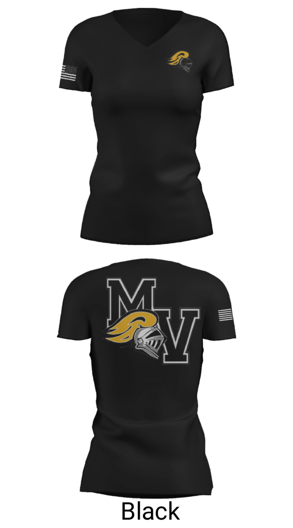 Women's Short Sleeve Vneck Shirt, Moshannon Valley High School Wrestling, Wrestling, Teamtime, Team time, sublimation, custom sports apparel, team uniforms, spirit wear, spiritwear, sports uniforms, custom shirts, team store, custom team store, fundraiser sports, apparel fundraiser