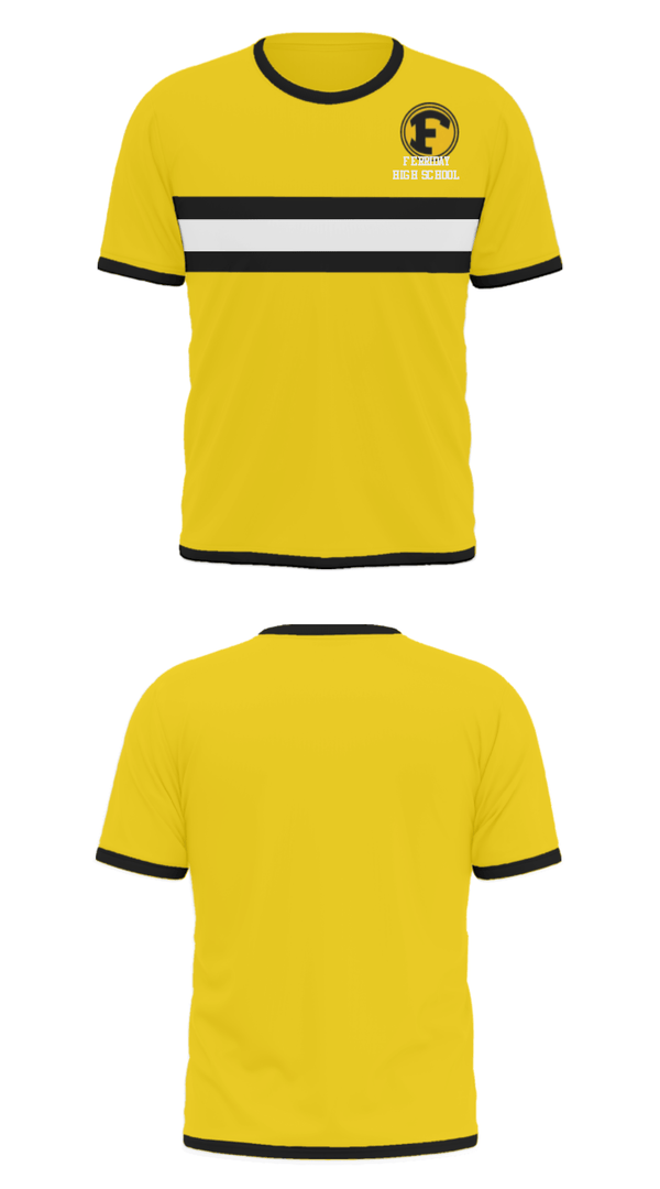 Short Sleeve Performance Shirt, Ferriday High School, Spirit Store, Teamtime, Team time, sublimation, custom sports apparel, team uniforms, spirit wear, spiritwear, sports uniforms, custom shirts, team store, custom team store, fundraiser sports, apparel fundraiser
