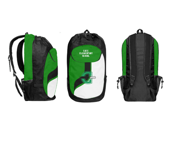 Gear Bag, Caze Elementary School, Spirit Store, Teamtime, Team time, sublimation, custom sports apparel, team uniforms, spirit wear, spiritwear, sports uniforms, custom shirts, team store, custom team store, fundraiser sports, apparel fundraiser