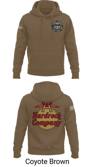 Hoodie, Hardrock Company, Army, Teamtime, Team time, sublimation, custom sports apparel, team uniforms, spirit wear, spiritwear, sports uniforms, custom shirts, team store, custom team store, fundraiser sports, apparel fundraiser