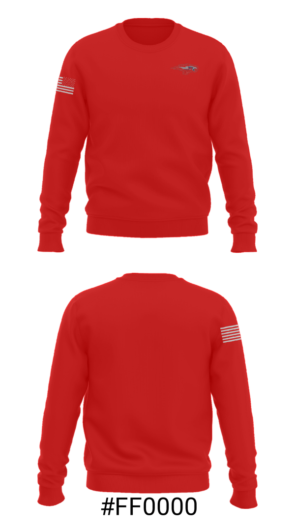 Crew Neck Sweatshirt, Hammond School Swimming, Swimming, Teamtime, Team time, sublimation, custom sports apparel, team uniforms, spirit wear, spiritwear, sports uniforms, custom shirts, team store, custom team store, fundraiser sports, apparel fundraiser