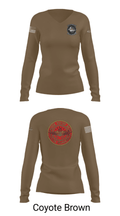 HSM-74 19793047 Women's Long Sleeve V-neck Shirt - 15