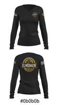 Kqmen 86401699 Women's Long Sleeve V-neck Shirt - 20
