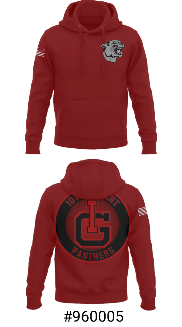 Hoodie, Iowa-Grant Elementary School, Spirit Store, Teamtime, Team time, sublimation, custom sports apparel, team uniforms, spirit wear, spiritwear, sports uniforms, custom shirts, team store, custom team store, fundraiser sports, apparel fundraiser