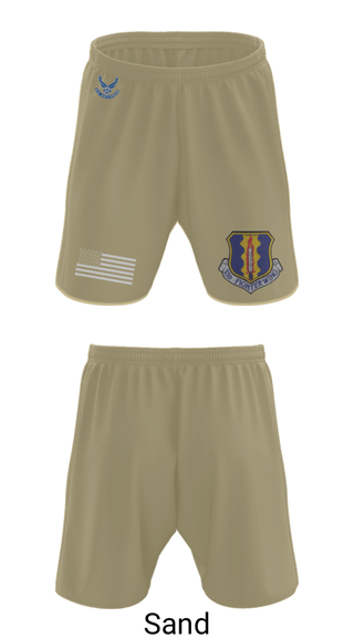 Athletic Shorts With Pockets, 33rd Tactical Fighter Wing, Air Force, Teamtime, Team time, sublimation, custom sports apparel, team uniforms, spirit wear, spiritwear, sports uniforms, custom shirts, team store, custom team store, fundraiser sports, apparel fundraiser