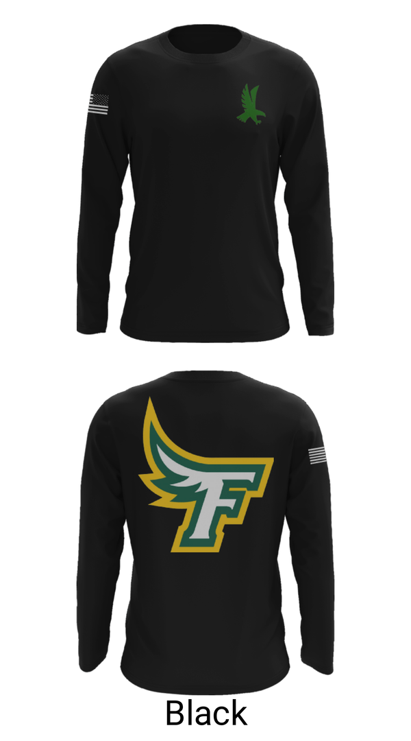 Long Sleeve Performance Shirt, Akron Firestone High School Wresling, Wrestling, Teamtime, Team time, sublimation, custom sports apparel, team uniforms, spirit wear, spiritwear, sports uniforms, custom shirts, team store, custom team store, fundraiser sports, apparel fundraiser