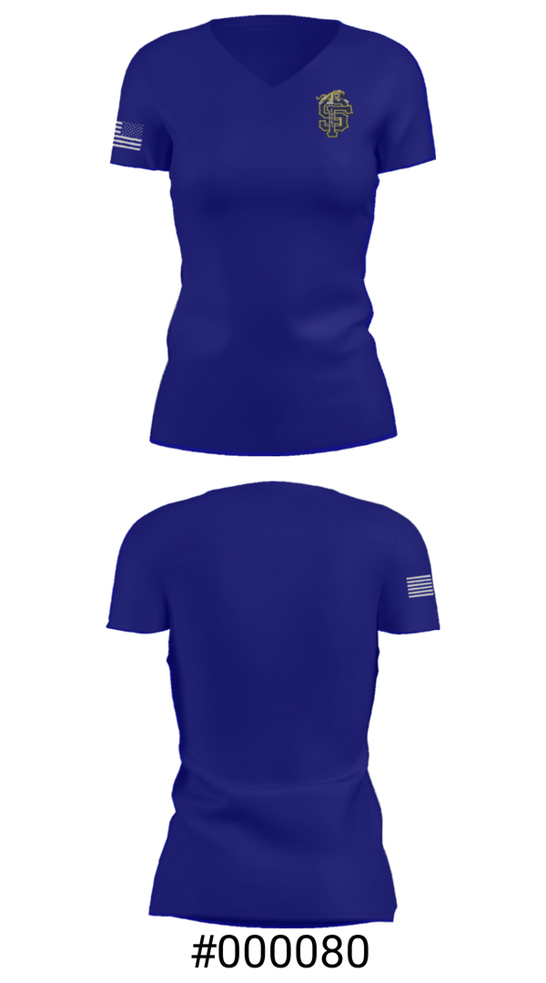 Women's Short Sleeve Vneck Shirt, Sumner-Fredericksburg High School Basketball, Women's Basketball, Teamtime, Team time, sublimation, custom sports apparel, team uniforms, spirit wear, spiritwear, sports uniforms, custom shirts, team store, custom team store, fundraiser sports, apparel fundraiser