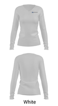 Endeavor Charter School 50232560 Women's Long Sleeve V-neck Shirt - 6
