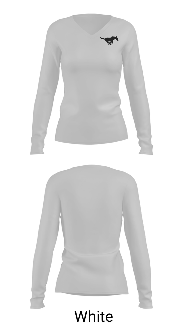 Women's Long Sleeve Vneck Shirt, South Western Senior High School Wrestling, Wrestling, Teamtime, Team time, sublimation, custom sports apparel, team uniforms, spirit wear, spiritwear, sports uniforms, custom shirts, team store, custom team store, fundraiser sports, apparel fundraiser