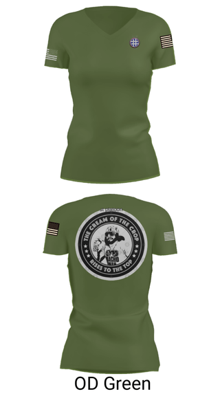 Women's Short Sleeve Vneck Shirt, 263rd QM, Army, Teamtime, Team time, sublimation, custom sports apparel, team uniforms, spirit wear, spiritwear, sports uniforms, custom shirts, team store, custom team store, fundraiser sports, apparel fundraiser